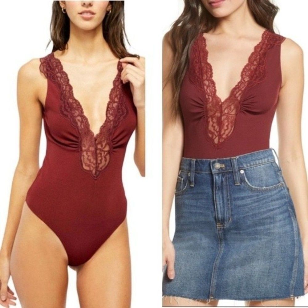 FREE PEOPLE Womens Sz XS First Call Bodysuit